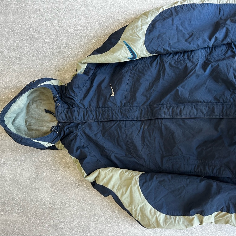 Nike Gray and Tan Jacket